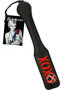 Sex And Mischief Xoxo Paddle 12in - Black